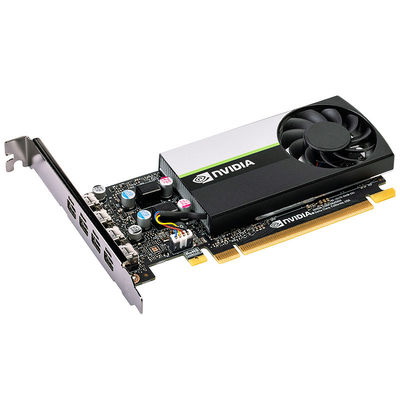 DP-uitgangsinterface type NVIDIA T1000 8G GDDR6 videokaart voor professionele pc-graphics