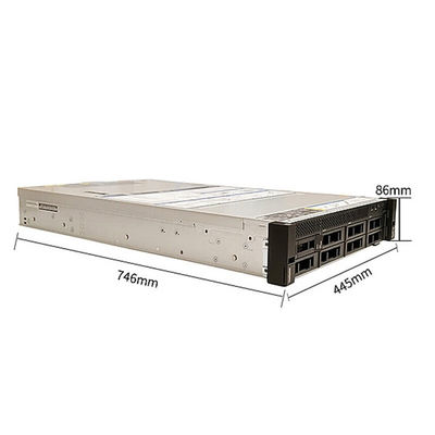 Xeon Bronze 4208 Processor Lenovo Thinksystem Sr588 Rack Server voor hoge standaard