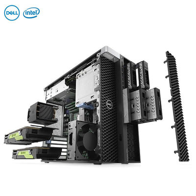 Op maat gemaakte Dell T5820 Tower Workstations met W2102 processor en 8 GB RDIMM geheugen