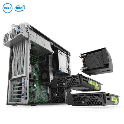 Op maat gemaakte Dell T5820 Tower Workstations met W2102 processor en 8 GB RDIMM geheugen