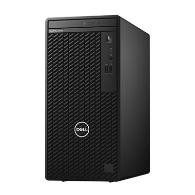 Dell OptiPlex 3090mt I5-10105 Processor Toren Kleine bureaublad DVD-ROM en aansluitingen
