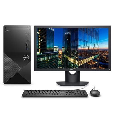 Verbeter je productiviteit met Dell Vostro V3888 Quad Core Desktop en 21,5 inch Display