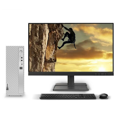Kleine hoes Lenovo 510s i5-12400 8G 1T Win11 Hexa Core Desktop met 21,5 inch Monitor