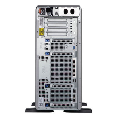 Dell T550 Server Tower met 16 DDR4 LRDIMM Slots en Intel Xeon Silver 4310 H755 DVDRW
