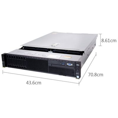 Op voorraad Huawei 2288H V5 Server met 8*2,5 schijfposities en 24 DDR4 RDIMM geheugenslots