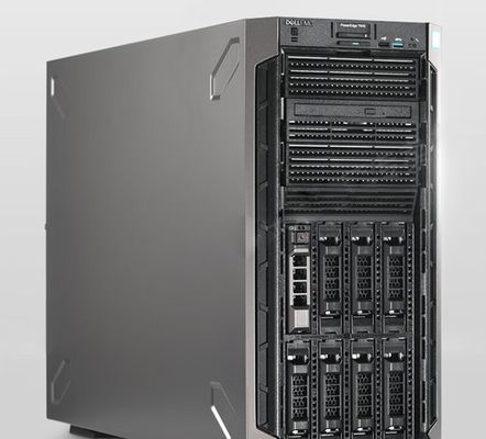 Xeon 3204 Processor 1.9GHz Dell T640 Tower Server voor AI Deep Learning Simulatie Onderzoek
