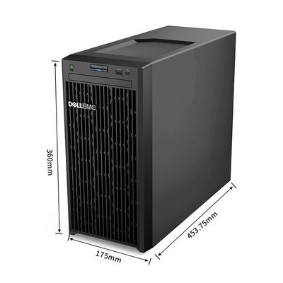 Kleine vormfactor Dell T150 Xeon E-2314 2,8 GHz processor 8G 1T SATA DVDRW miniserver