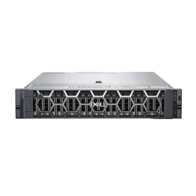 Intel CPU 4310 8GB DDR4 RAM 1TB HDD 800W Stroomtoevoer EMC Dell PowerEdge R750XS Rack Server Case