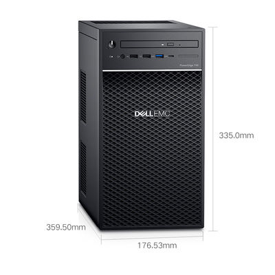 Dell T40 éénkanaals torenserver Xeon G6400 8 GB 1 TB SATA DVDRW entry-harde schijf