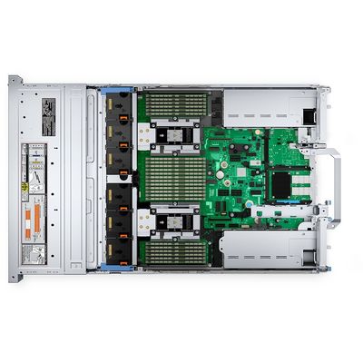 Geheugenmodule Slot Dell R7625 2U Server Chassis met Private Mold en AMD EPYC CPU