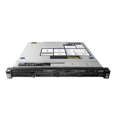Voorraad Lenovo ThinkSystem SR258 Server Xeon E-2124 8GB DDR4 RAM 1TB 300W 1U Server PC Rack Servers