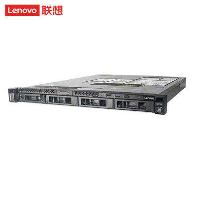 Voorraad Lenovo ThinkSystem SR258 Server Xeon E-2124 8GB DDR4 RAM 1TB 300W 1U Server PC Rack Servers