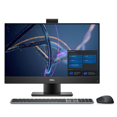Dell Optiplex 5400 i3-12100 8G 256G 1T 23.8 inch AIO Computer met zwart smal frame