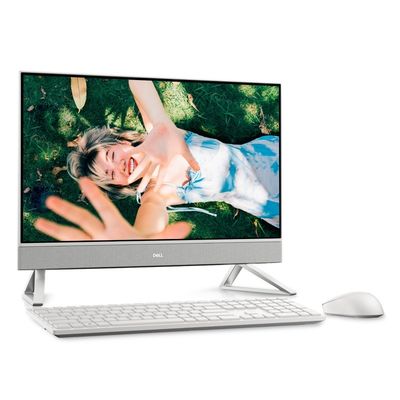 Dell Inspiron IN5415 23.8&quot; AMD Ryzen R3-5425U 8GB 256GB SSD Wit All-in-One Computer