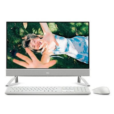 Dell Inspiron IN5415 23.8&quot; AMD Ryzen R3-5425U 8GB 256GB SSD Wit All-in-One Computer