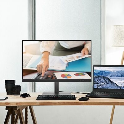 High Definition Lenovo ThinkCentre L24e-30 23.8&quot; Monitor Perfect voor zakelijke behoeften