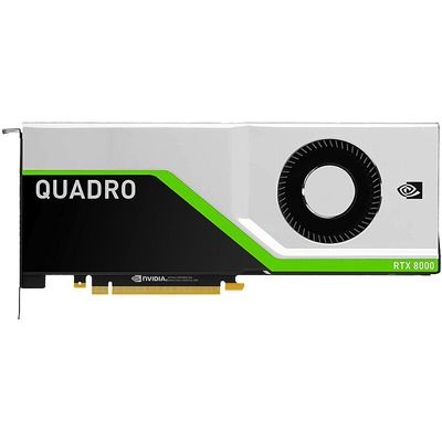 RTX8000 Advanced Graphics Card 12nm chipproces en DisplayPort-uitgangen voor Superior