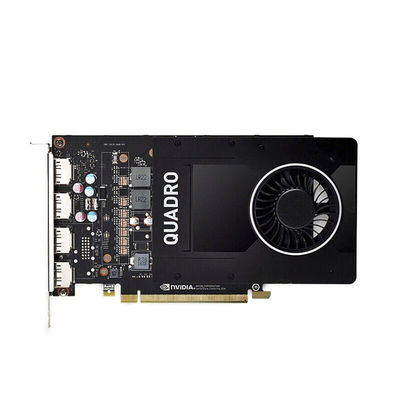 5G GDDR5X 160bit/200GBps Quadro P2200 Graphics Card voor professionele modellering en weergave