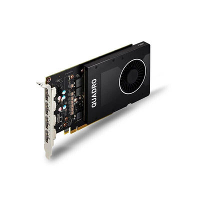 5G GDDR5X 160bit/200GBps Quadro P2200 Graphics Card voor professionele modellering en weergave