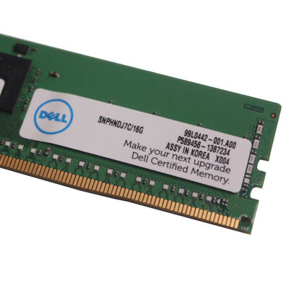 8GB DDR4 RDIMM 2666MHz 2933MHz 3200MHz 4800MHz voor DELL R540 R640 R740 R750 R750XS R760