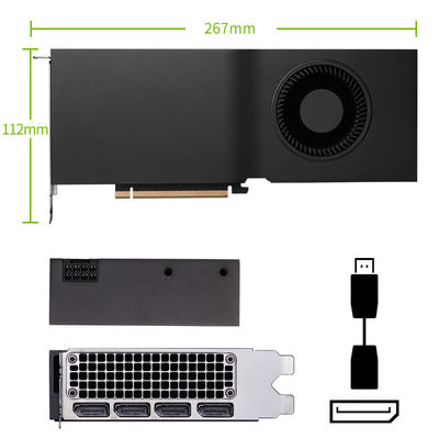 PCIe 4.0 x16 RTX A5000 24GB grafische kaart met 1710Mhz Core Clock door Geforce NVIDIA