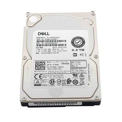 Hoge capaciteit Dell 12T/16T/20T 7200rpm 3.5&quot; SAS SATA mechanische harde schijf voor server