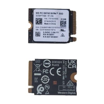 PCIE Gen4 M.2 2230 NVMe SSD 512GB 1TB 2TB voor laptops en desktops