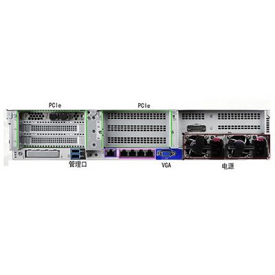 2U Rack Server DL380 GEN10 Server Bronze 3204 32G 1.2T SAS 10K 800W met 2,4GHz-processor