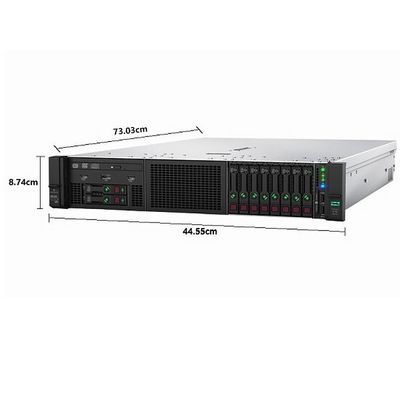 2U Rack Server DL380 GEN10 Server Bronze 3204 32G 1.2T SAS 10K 800W met 2,4GHz-processor
