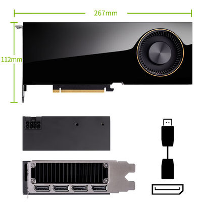 Ontsluit de kracht van Nvidia RTX A6000 48GB GDDR6 videokaart voor PC 2000MHz geheugenklok