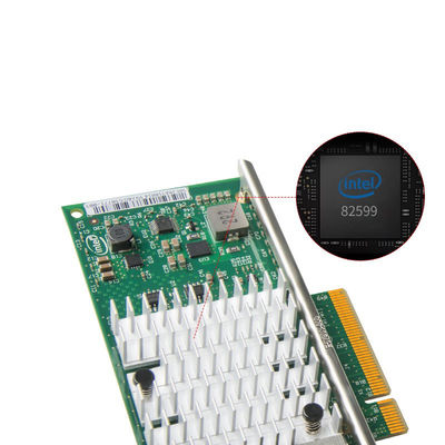 Externe Dell Intel X520 DP 10Gb DA/SFP Dual Port Network Card met USB-interface
